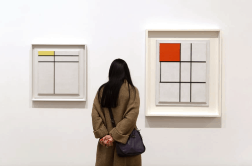 Tate Modern, London, England PIet Mondrian paintings
